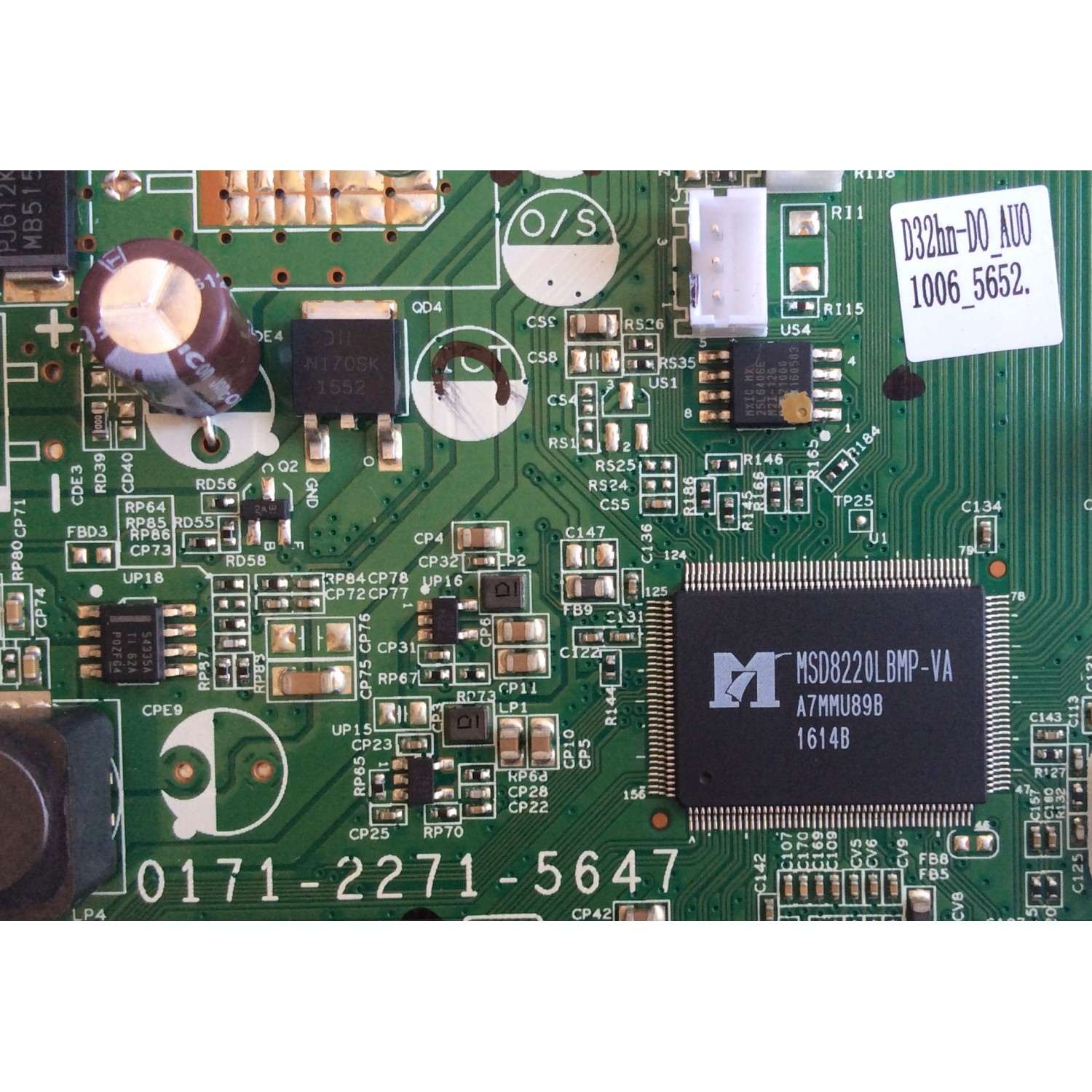 MAIN FUENTE (COMBO) PARA TV VIZIO / NUMERO DE PARTE 3632-2872-0150 / 0171-2271-5647 / 3632-2872-0395 / MODELOS D32HN-D0 LAUAUKBS / D32HN-D0 LAUAUKAR / D32HN-D0 LAUAUKAS / D32HN-D0 LAUAUKES - Imagen 3